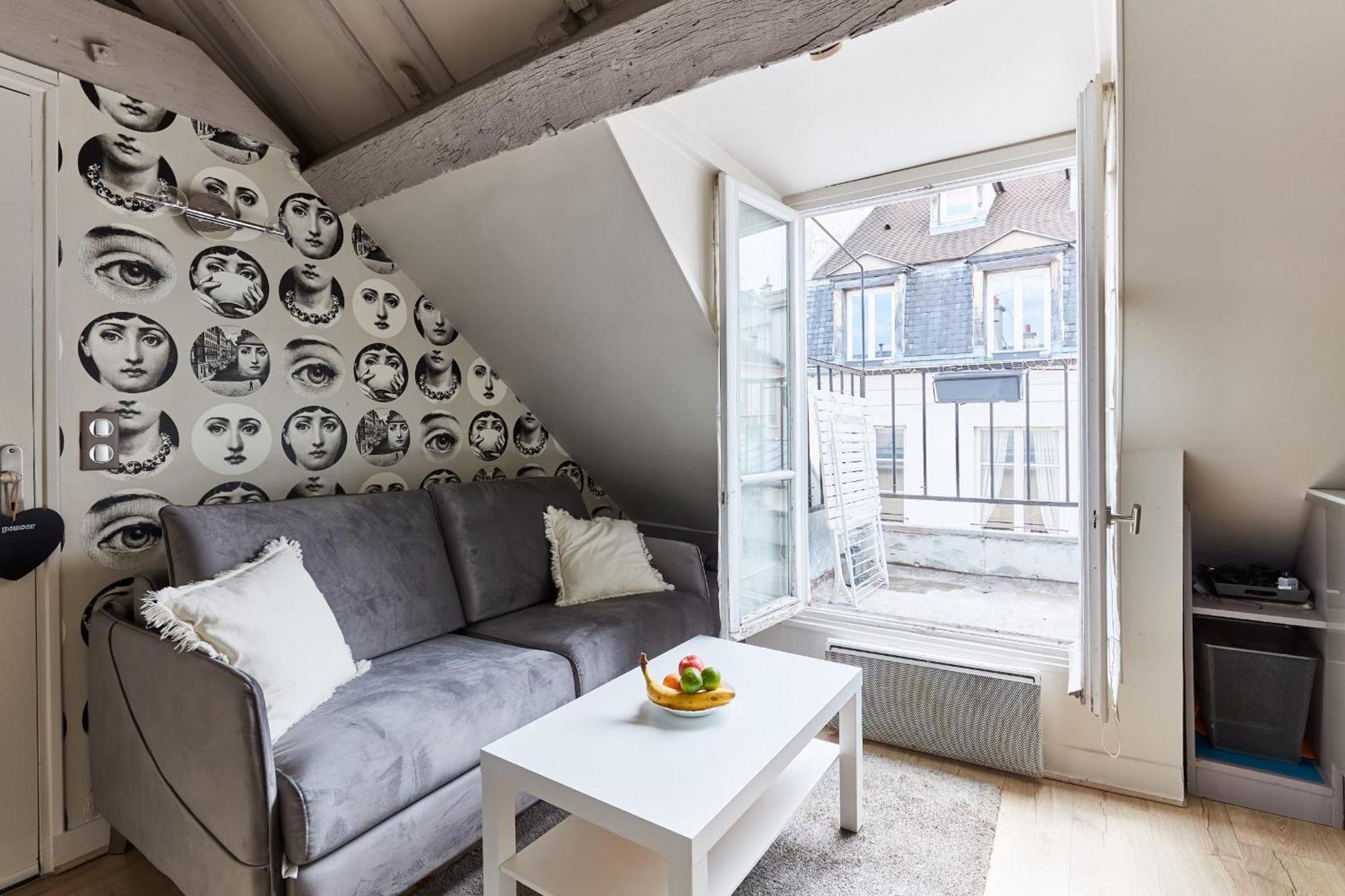 Vosges 1Br Cozy Lejlighed Paris Eksteriør billede
