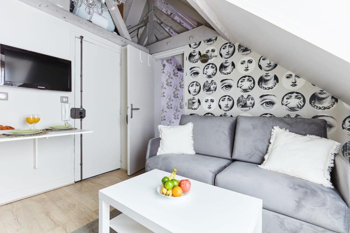 Vosges 1Br Cozy Lejlighed Paris Eksteriør billede